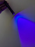 UV flashlight included to see secret message