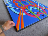 Side View of Quad Oil Painting