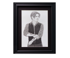 9x12" original graphite drawing of Johnny Depp