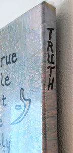 this is a close-up of the symbol and meaning  "Truth"