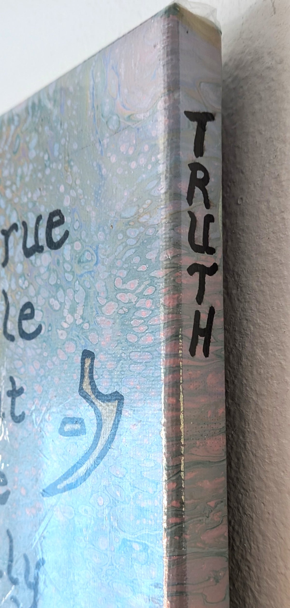 this is a close-up of the symbol and meaning  "Truth"