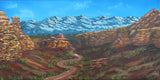 Charyn Canyon Unframed Oil Painting